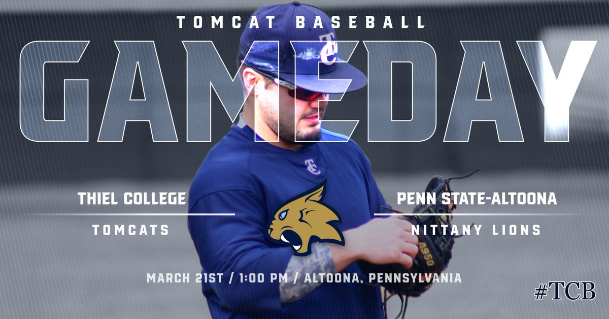 Thiel_BASE's tweet photo. 🎶 On the road again🎶
For a double header against Penn State Altoona

🗓️: March 21st
📍: Altoona, Pennsylvania
⏰: 1:00 PM
🎥: https://t.co/kz5NBiLtAZ
📝: Game 1- https://t.co/qNB5u66WlP
📝: Game 2- https://t.co/1gpd5IAnYB

#TCB https://t.co/M6aUdUL0ZV