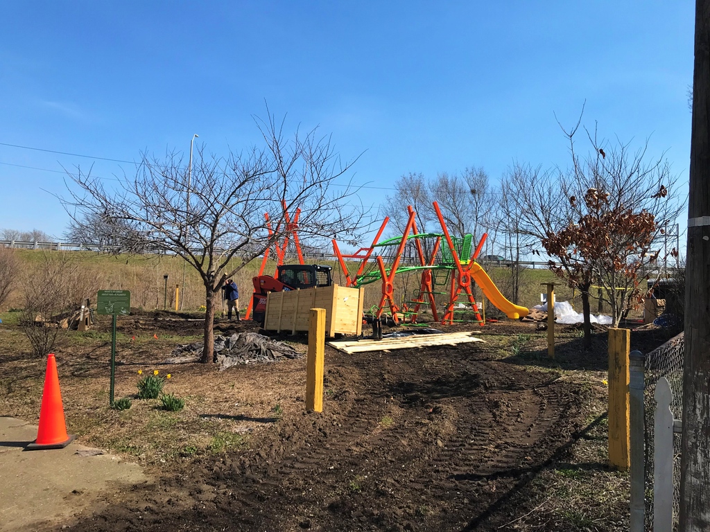 Indy Parks🌲 on Twitter "One of the first playgrounds funded by the