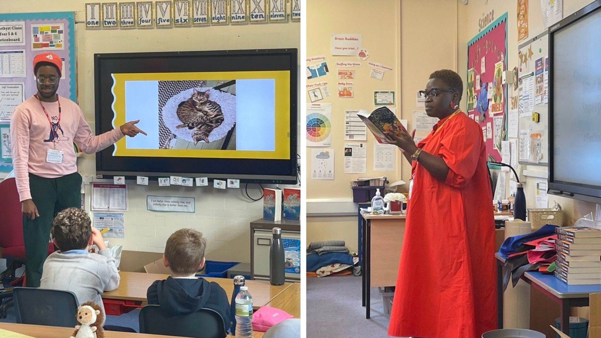 APPLY NOW: How to Ace an Author School Visit training programme 

Award-winning author @csoundar  to deliver workshops for debut authors and illustrators of colour. More info application link here: shorturl.at/bdwyL <a href="/Booktrust/">BookTrust</a> #booktrustrepresents