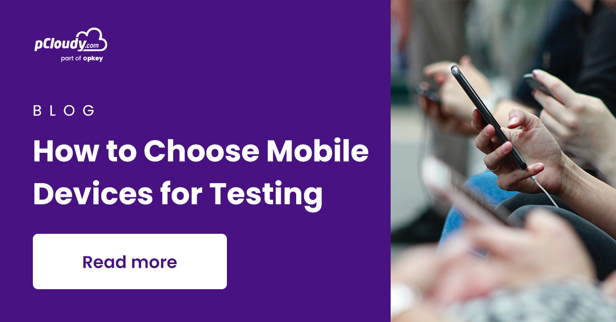 pcloudy_ssts's tweet photo. Ensuring that you test your apps before it's release is surely important, but knowing which devices to test on is all the more important to ensure app success.
https://t.co/BufWeVNEVM
#mobiletesting #mobiledevicetesting #mobileapplications #mobileapptesting #pCloudy https://t.co/vxHiErfMA3