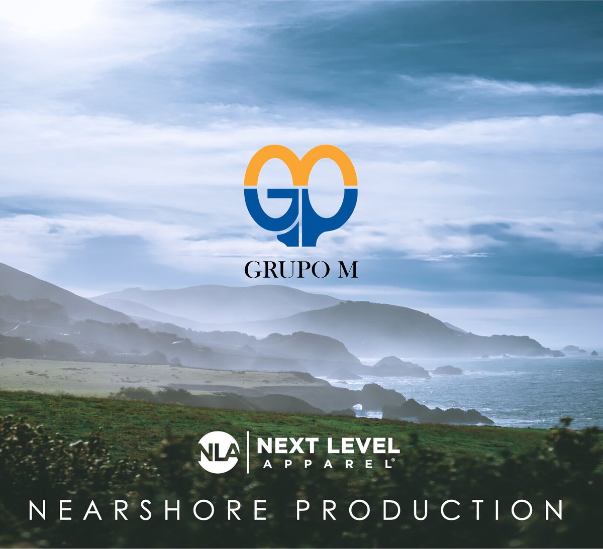 Today we announced an exciting new partnership with Grupo M, a leading textile manufacturer, to provide nearshore production while supporting our move to 100% U.S. cotton 🇺🇸 for the entire NLA apparel line.  🙌  #nla #nextlevelapparel 🌴#esg #uscotton  #transparency