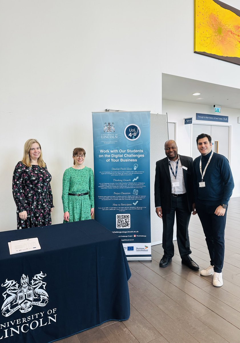 uolchallenge's tweet photo. Our #uolchallenge team is excited to welcome you to the #UoLPosterExhibition 2023 at the INB Atrium from 12:30-2 PM. Don't miss out on this opportunity to engage with our talented students to see their #DigitalSolutions 
@COM3_NSR @UoLBusiness @BusinessLincs https://t.co/pYSUyv1exf