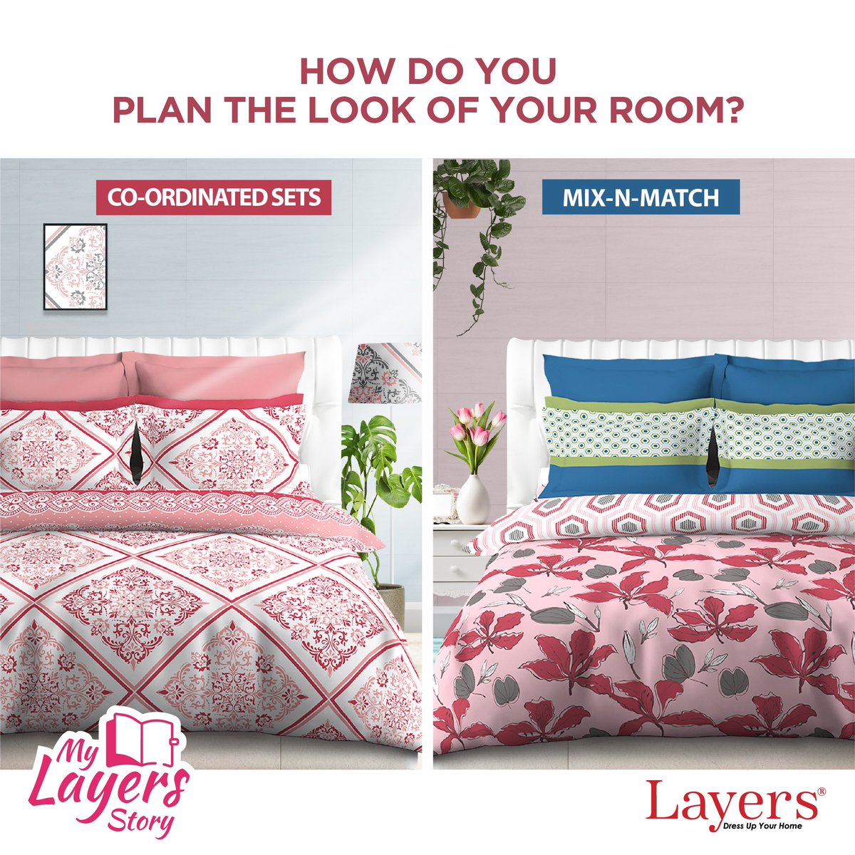 LayersIndia's tweet image. Are you the eclectic ‘put-it-together’ stylist, or more of the organized one? Comment your choice below, and keep watching this space for some exciting content coming up!
#MyLayersStory #coordinatedsets #mixandmatch #commentbelow #designs #supersoft #dressupyourhome #layers
