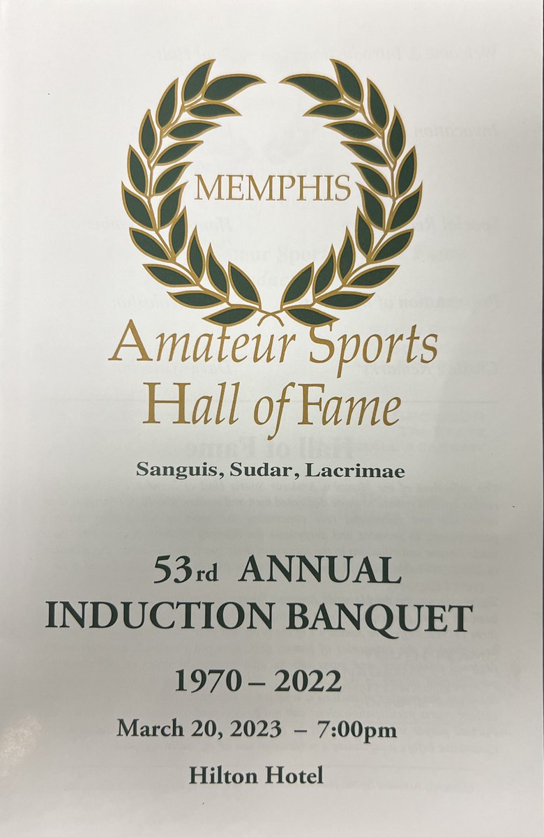 BCHS_Saints's tweet photo. Great night honoring BCS Boys Basketball Coach John Harrington.  Induction to the Memphis Amateur Sports Hall of Fame.  Congrats Coach! https://t.co/cQjqke048z