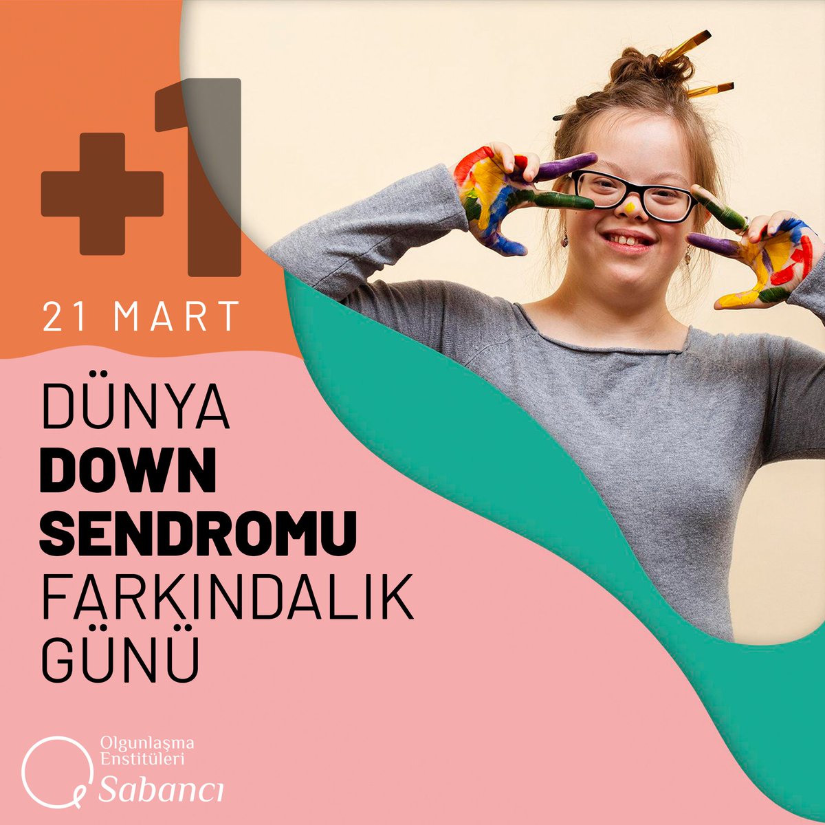 beylerbeyiolg's tweet photo. Engellerin değil, sevginin ve dünyamıza kattığınız +1 değerin farkındayız.
21 Mart Down Sendromu Farkındalık Günü kutlu olsun.

#DownSendromlular
#DownSyndrome

@tcmeb
@N_Alpural https://t.co/LNI6d2MwRi