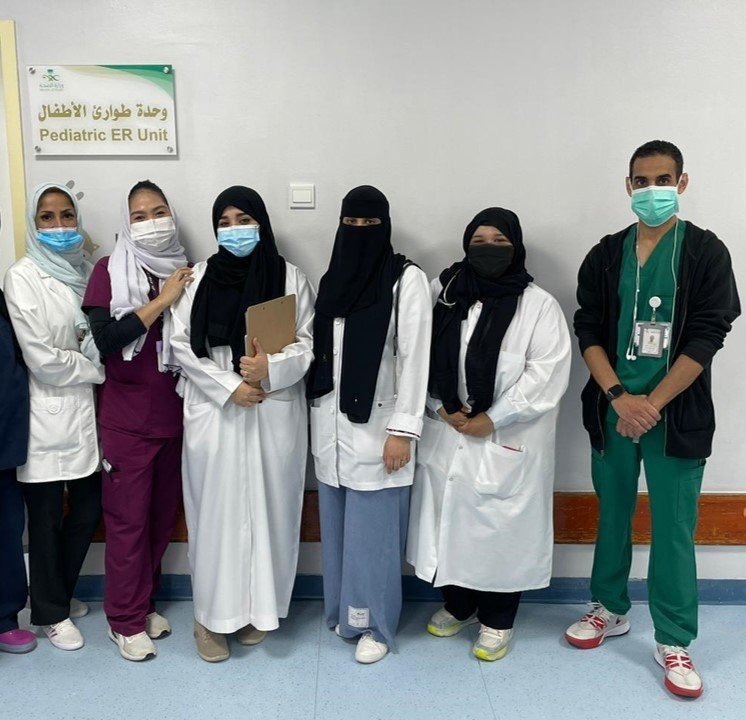 kahlstc48's tweet photo. Thanks to Paediatric ER team @ King Abdulaziz Hospital.Jeddah for participating in Paediatric Mock Code Special thanks to Dr.Nuha paediatric ER Supervisor https://t.co/6qM23bHf7o