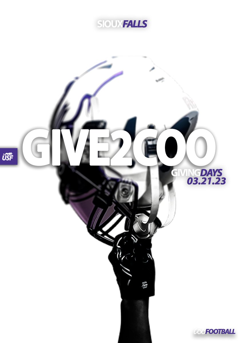 #GIVE2COO is here! Starting today you can donate directly to @USFCooFootball!
Link to donate: bit.ly/42cD2tS 

#GoCoo x #BUILTDifferent