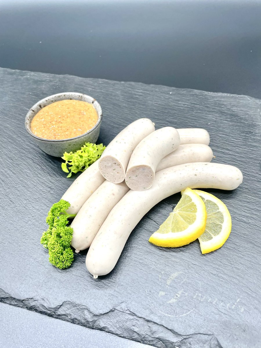 Oster Weißwürstchen 
mit Kalbfleisch