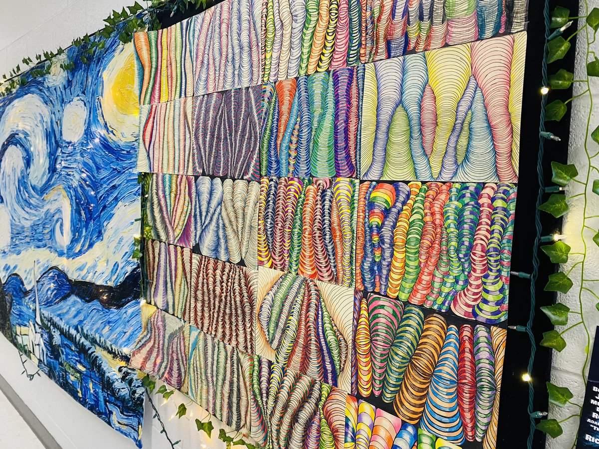 WCWildcatNation's tweet photo. Great work from our students in Art class! https://t.co/1ZhHFjlynO