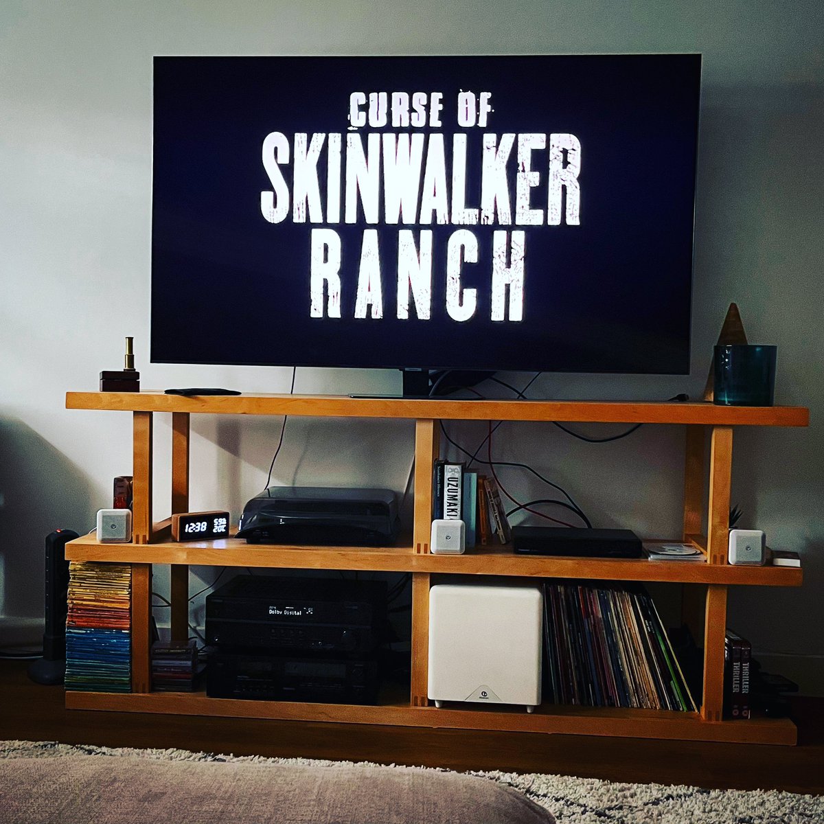 Now watching Season Three of #thecurseofskinwalkerranch aka #secretofskinwalkerranch. Have you tried this show #uncannycommunity? I love it.