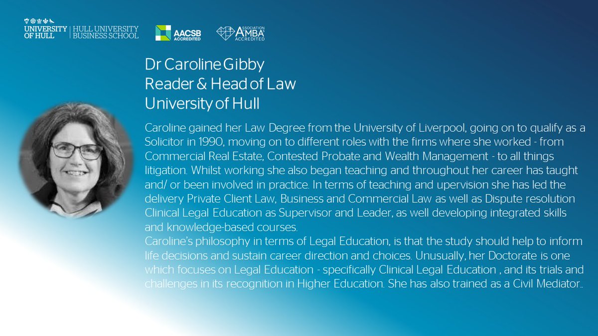 Tomorrow, we have our Business Briefing 👇, with a Law focus so please do join us to hear from local Law companies and academic speaker, Dr Caroline Gibby. Sign-up link: eventbrite.com/e/business-bri… #Businesslaw #hull #lawschool