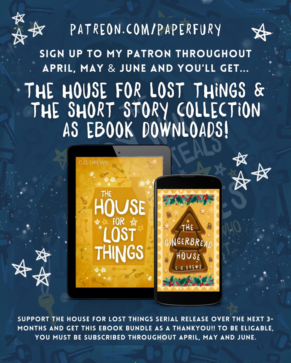 PaperFury's tweet photo. something a little special 🗝️✨if you've been keen to get an ebook now is your chance!! (also only 11 more days until I start posting The House For Lost Things to Patreon!!) 
More details: https://t.co/lnvWHriIaG https://t.co/eHgwH4oPnY