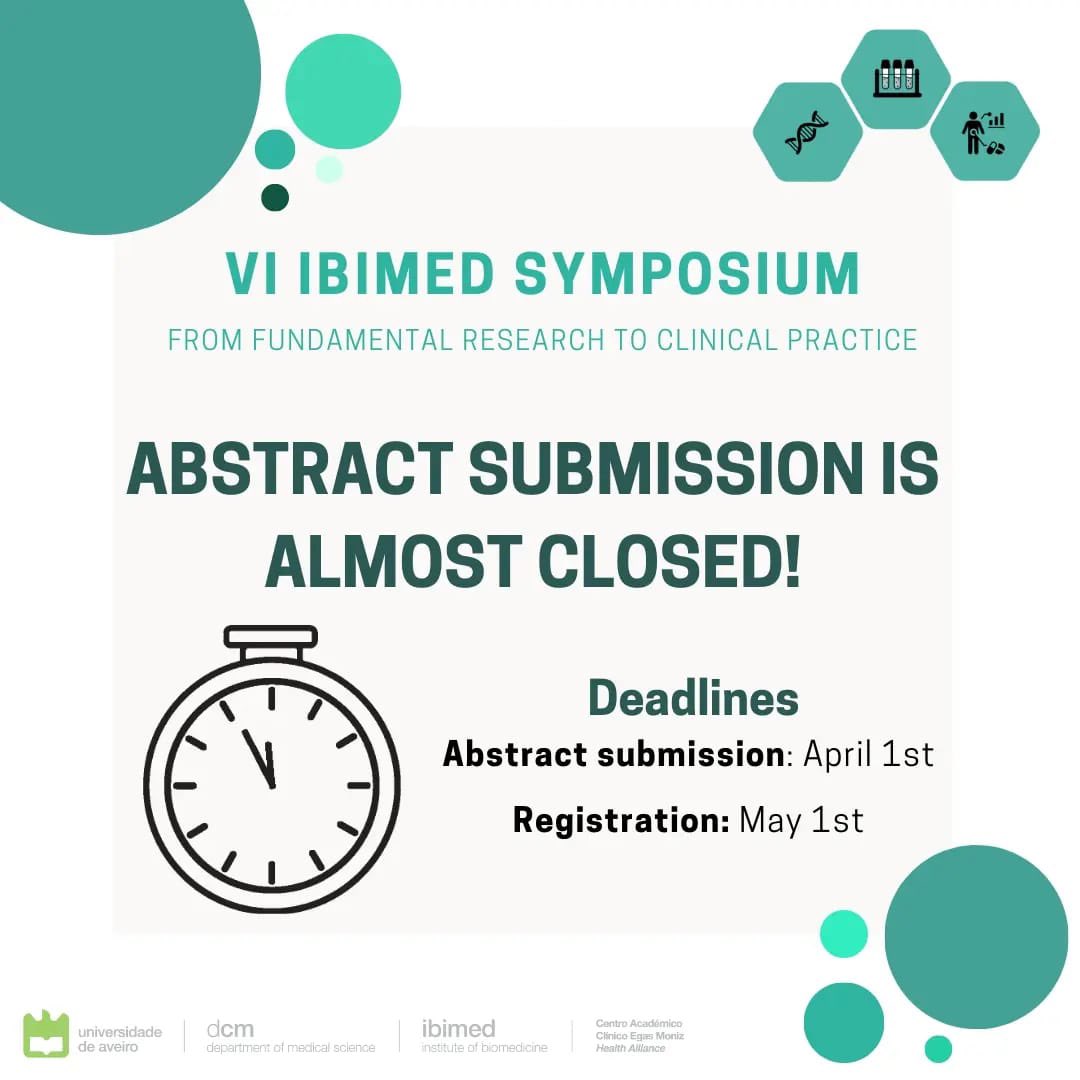 Don't let procrastination get the best of you! The abstract submission deadline is just around the corner. Don't miss out on this opportunity to showcase your work. Submit your abstracts before it's too late!