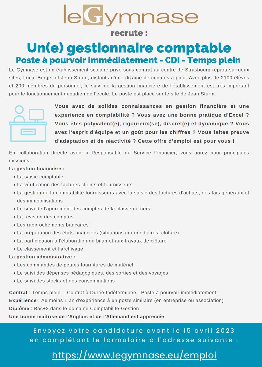 Le Gymnase : Lucie Berger - Jean Sturm tweet media