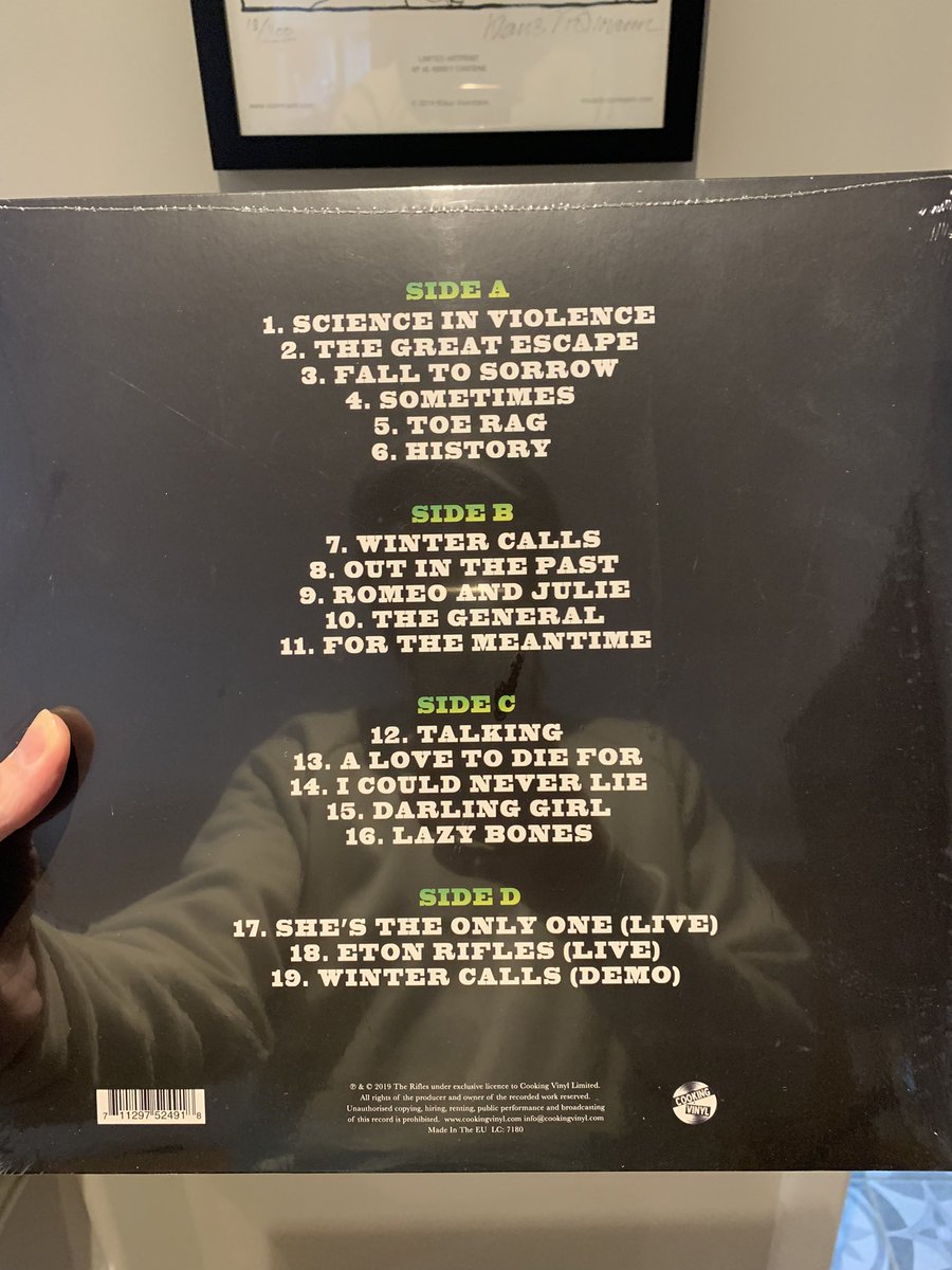 Anyone looking for a copy of the limited edition Great Escape Album on vinyl ? I’m gonna give mine away to one of you legends 😛 just to say thanks for all the love and support you given our band!! Sweet memories X X X X 🍻