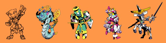 個人的アクスタ計画の図案としても既に作成済みであります。

#メダロットS 