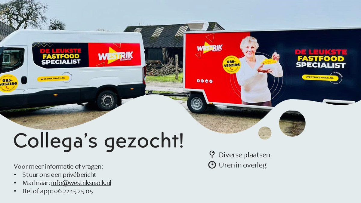 Wij zijn op zoek naar nieuwe collega's! Ben of ken jij iemand die bij ons wil komen werken? Let us know! 

#collega #personeel #medewerkers #gezocht