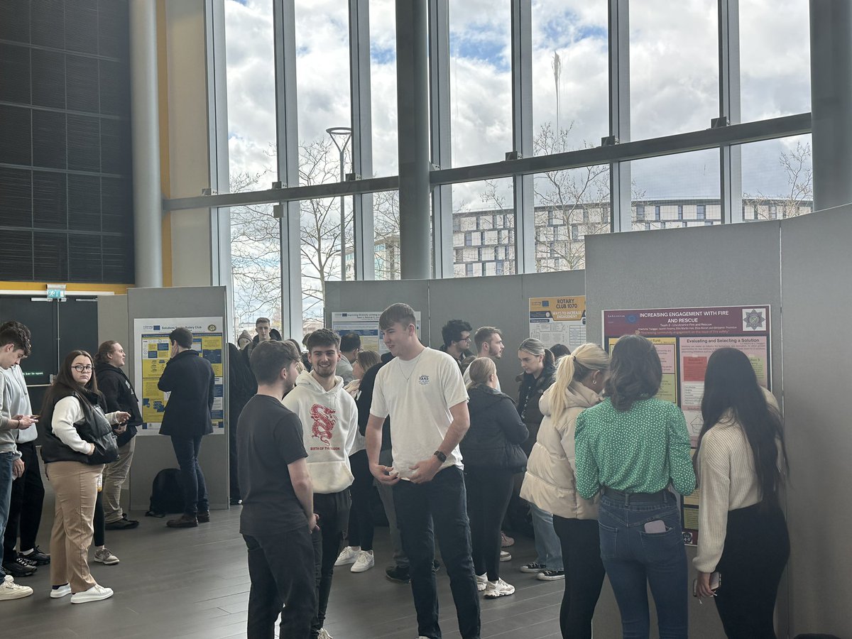 uolchallenge's tweet photo. Ready to start🌟🔝
We're thrilled to welcome you to the #UoLPosterExhibition at the INB Atrium. Get ready to be blown away by the incredible work of our students. #PosterExhibition #StudentWork #DigitalChallenges
#DigitalSolutions
#SMEs
@COM3_NSR @UoLBusiness @BusinessLincs https://t.co/wJhDcT1l0c
