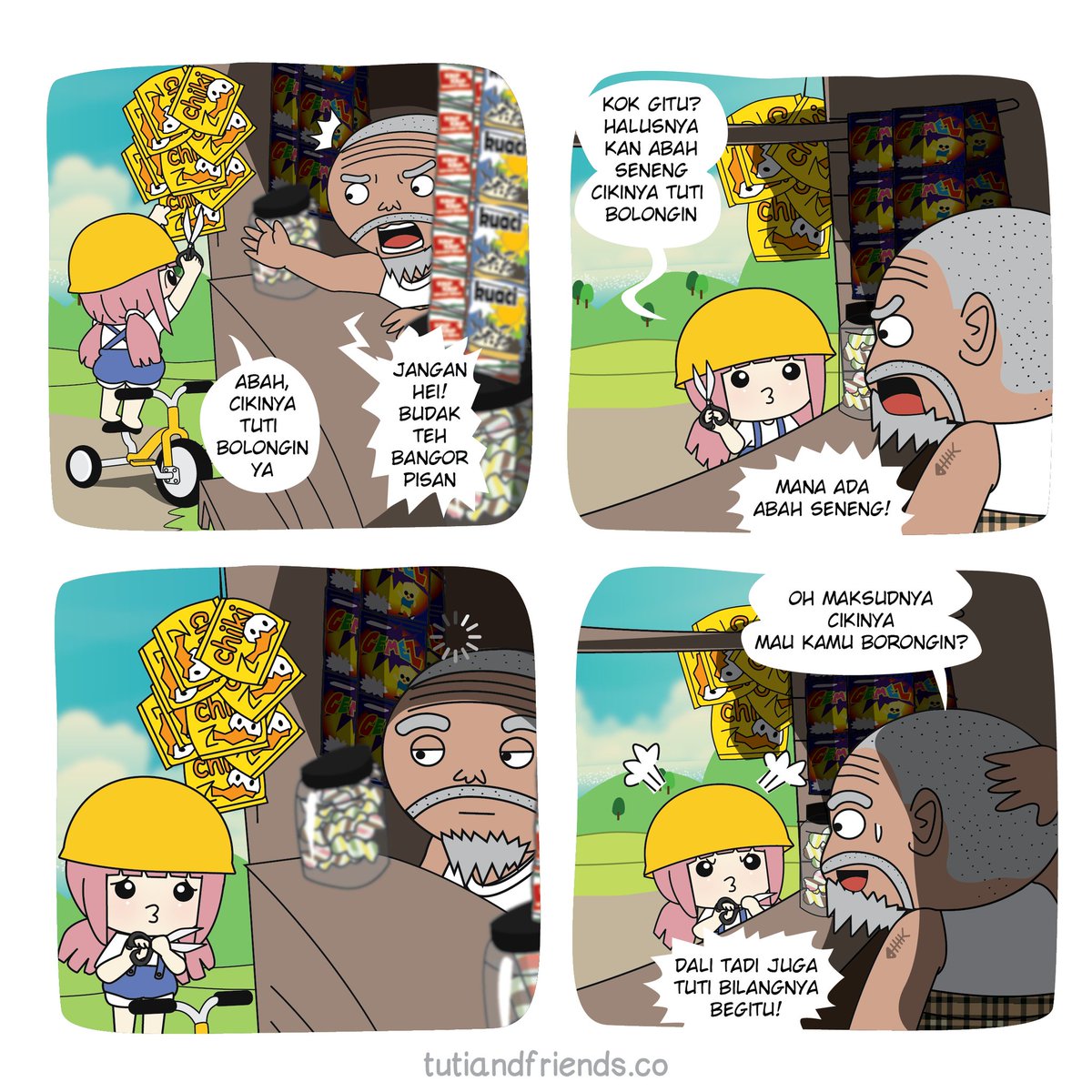 TutiAndFriends's tweet photo. Walung abah pelayanan tidak lamah, bintang 1! ( ` 3 ` )/ https://t.co/uHZvrc72NU