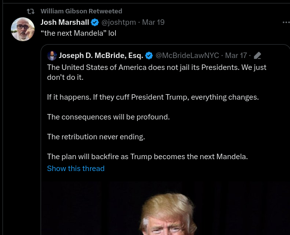 TresOutre's tweet photo. Eagerly awaiting TFG's completion of 27 years in prison as prelude to his assuming the Mandela mantle... https://t.co/tAhRw02mRA