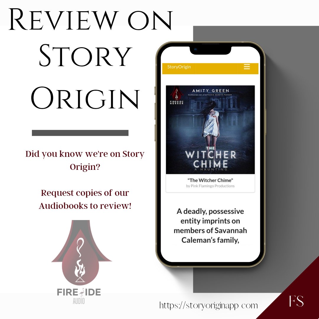 Did you know we are on Story Origin?

Story Origin was created as an easy space to request books to review. And now you can with Fireside Audio!

Visit the site now at storyoriginapp.com and start requesting your review copies.

#FiresideAudio #audiobooks #humanvoiceonly