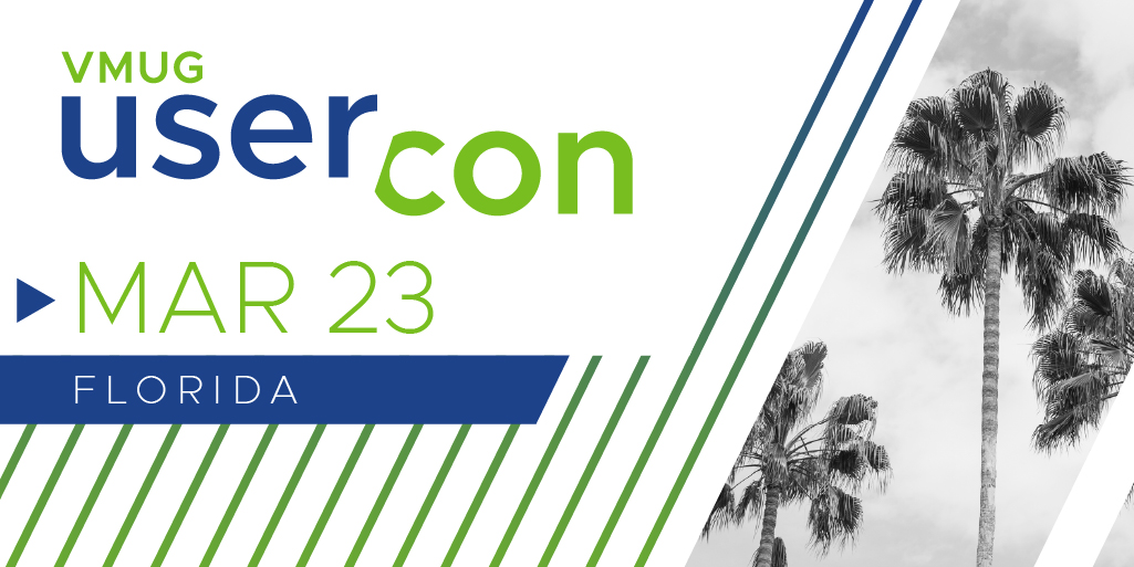 .<a href="/OrlandoVMUG/">Orlando VMUG</a>, there's no better way to stay on top of the latest trends in technology and meet fellow IT professionals than attending the Florida #UserCon on March 23! Don't miss out, register today: bit.ly/41XX4Is
#ORLVMUG, <a href="/MyVMUG/">VMware User Group</a>