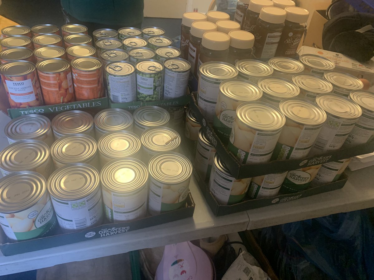 Thank you very much to Pembrey and Burry Port Rotary club for their kind donations of these items to replenish our shelves. 

As always all donations are welcomed. 

#PBPFoodbank #CETMA #CETMAInTheCommunity #CETMAYnYGymuned #PembreyAndBurryPortRotaryClub #Donations