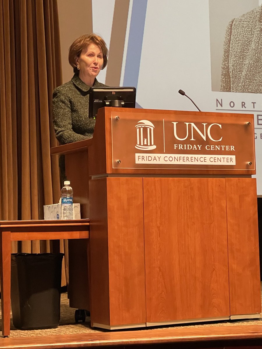 NCICU president, Hope Williams greets participants at the 2023 Behavioral Health Convening this morning. ⁦@UNC_System⁩ ⁦@NCCommColleges⁩ #NChighered
