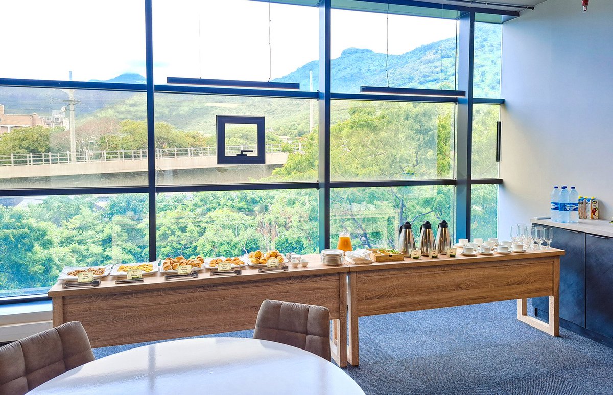 thedocksmu's tweet photo. Have your refreshments in our break out rooms with an amazing view on the Signal Mountain.
#events #corporate #teabreak #Mauritius https://t.co/CR4rggE18n