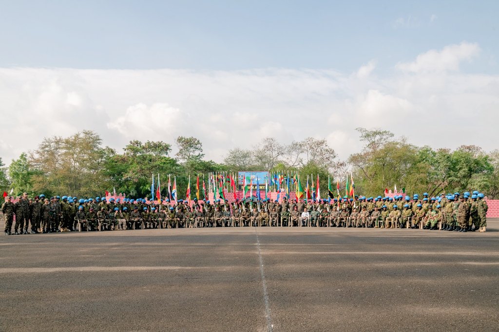 adgpi's tweet image. #AFINDEX 2023 

‘Together Towards a Secure World’

Africa-India Joint Military Exercise #AFINDEX 2023 commenced today at #Pune. The Exercise is focused on Humanitarian Mine Action and Peace Keeping Operations under the UN mandate.

#IndianArmy
#IndiaAfricaFriendship