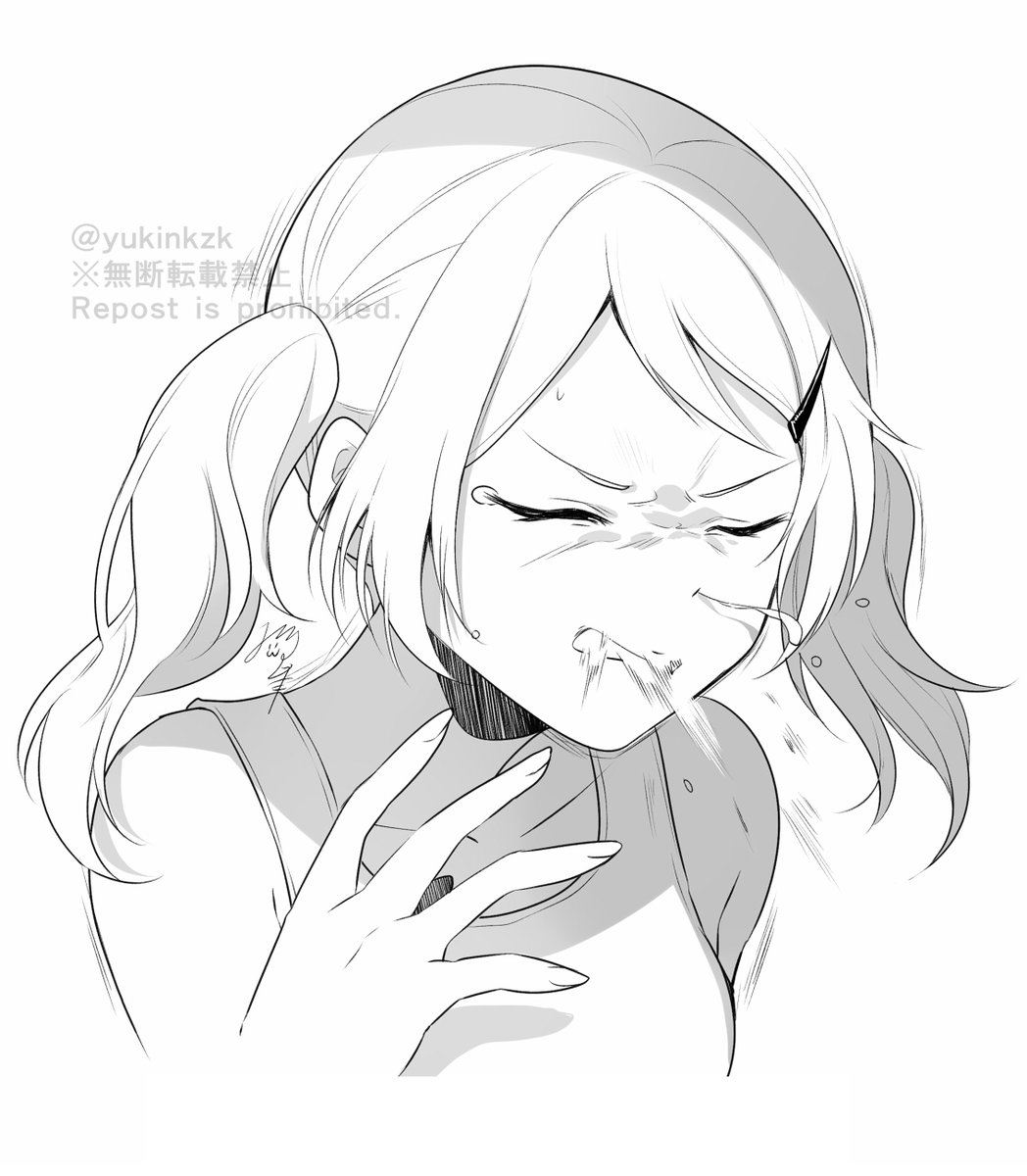 リクエスト頂いた表情練習その2。
①見下げ果てる
②号泣
③くしゃみ 