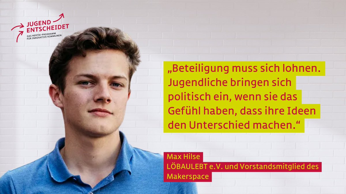 Demokratie stärken - Hertie-Stiftung (@demokratieghst) on Twitter photo Neben Max Hilse freuen wir uns darauf mit Thomas Krüger, Prof. Sabine Achour & <a href="/langner_joseph/">Joseph Langner</a> am 30.03. 17 Uhr darüber zu sprechen, wie polit. Bildung möglichst viele Menschen erreichen kann. Jetzt anmelden zur Online-Session von #JugendEntscheidet. ▶ bit.ly/3lCcVvP Neben Max Hilse freuen wir uns darauf mit Thomas Krüger, Prof. Sabine Achour & <a href="/langner_joseph/">Joseph Langner</a> am 30.03. 17 Uhr darüber zu sprechen, wie polit. Bildung möglichst viele Menschen erreichen kann. Jetzt anmelden zur Online-Session von #JugendEntscheidet. ▶ bit.ly/3lCcVvP