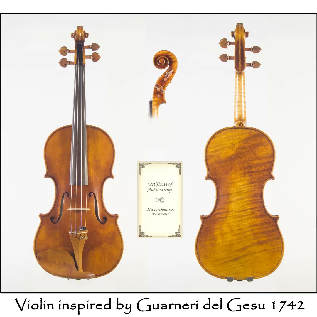 violinmaker_bg's tweet photo. FOR SALE VIOLIN 
GUARNERI DEL GESU 1742

Handmade violin master level by Mityo Dimitrov - violin maker  Violin inspired by Guarneri del Gesu 1742. High quality beautiful instrument.More information to PM. or on email:  dimitrov@beautiful-violin.com https://t.co/30vvR3glkl