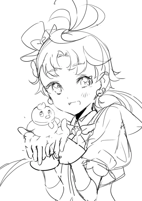 落書き 鳥さんとウイング🍊 