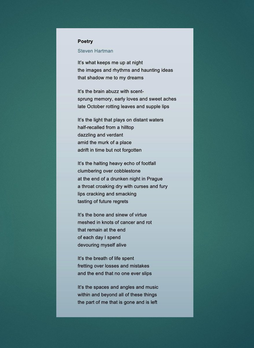 Pleased to share a small personal contribution to World Poetry Day 2023.

Celebrate #WorldPoetryDay!