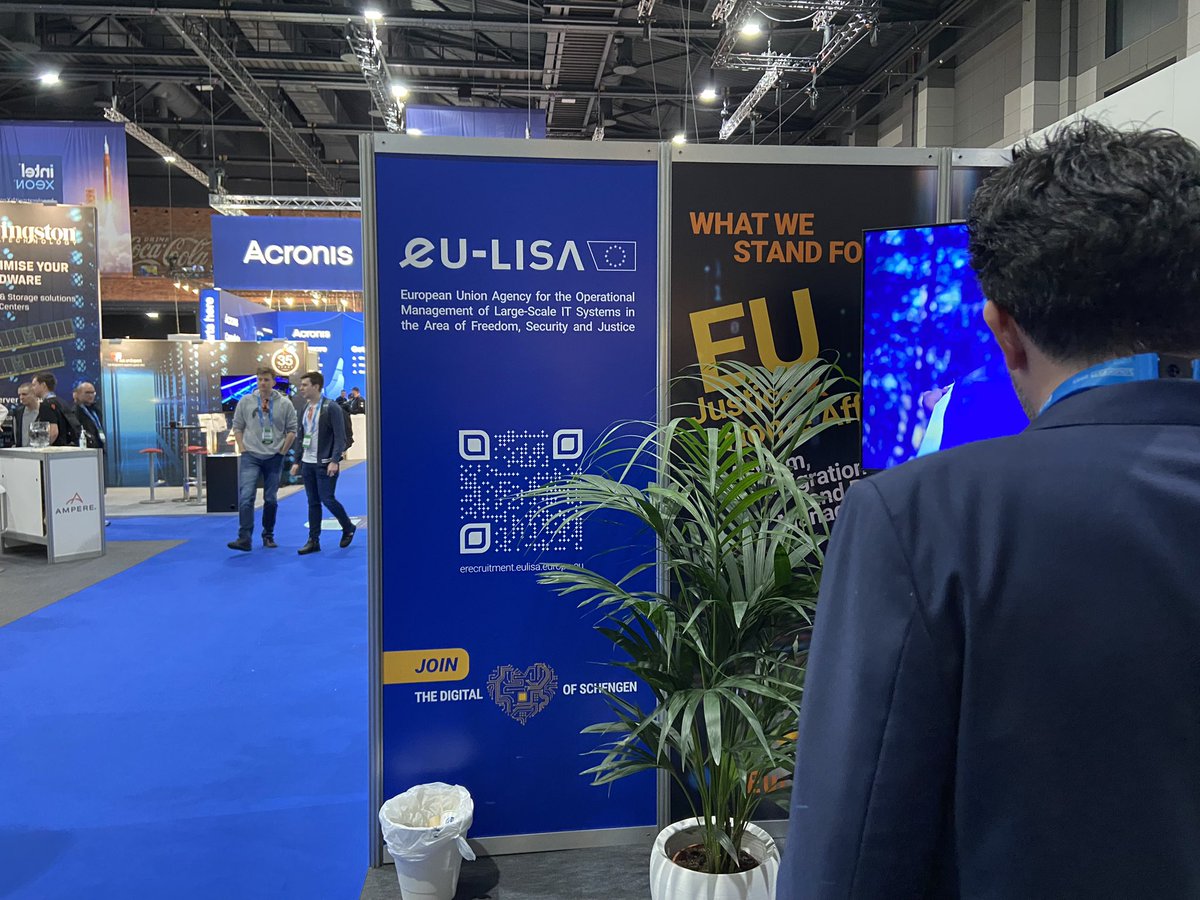 We are at <a href="/cloudfest/">CloudFest</a> ! Come visit our stand and talk to us to find out how we keep Europe Open and Secure through technology. <a href="/EULISA_agency/">eu-LISA</a> #JHA #CLOUDFEST