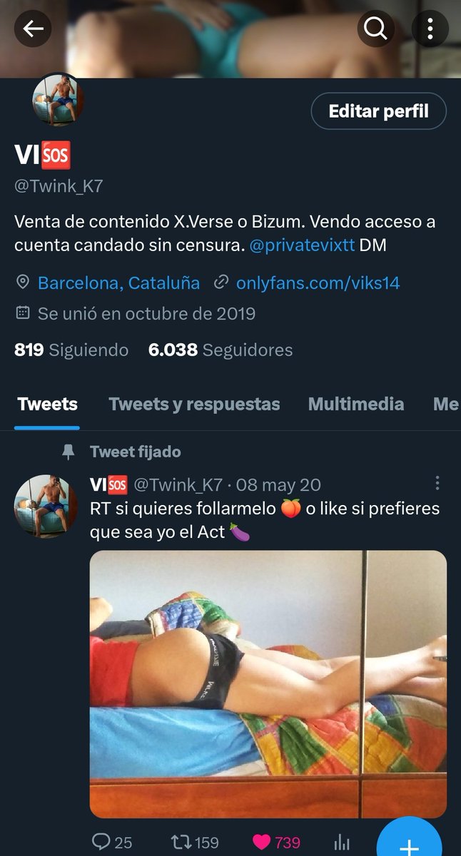 twink_vks's tweet photo. Síganme en mi cuenta oficial!
Ya desbloqueda!

@Twink_K7 https://t.co/wSPALIpcI2