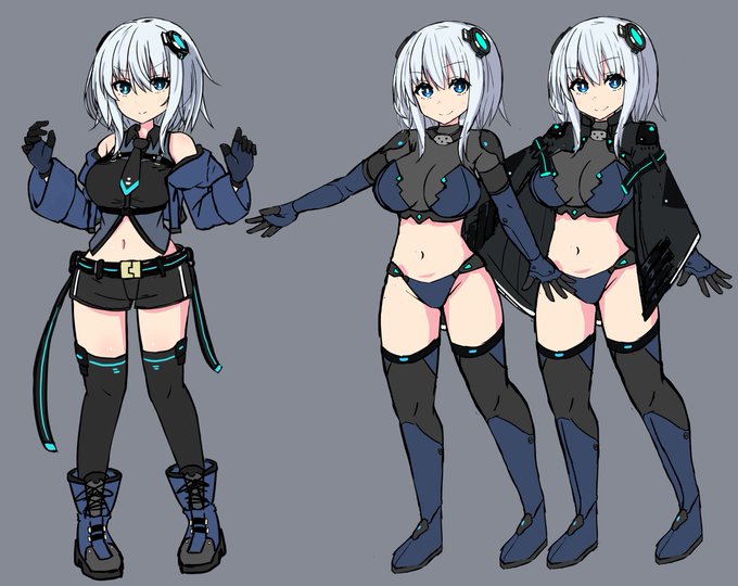 てゅるくちゃん変身前と外套無しバージョン! 