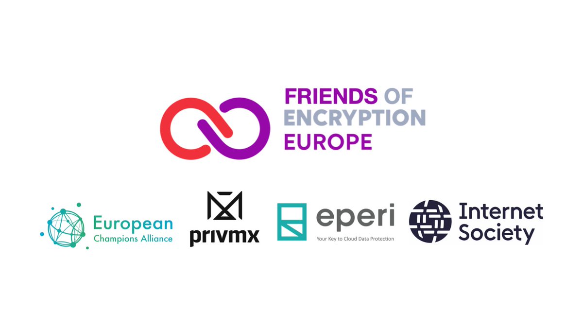 Internet Society (@internetsociety) on Twitter photo Encryption keeps people safe. We need encryption available for everyone, everywhere which is why we became a Friend of <a href="/EncryptEurope/">Encryption Europe</a>—to jointly protect and promote strong #encryption.
encryptioneurope.eu/news/friends-o… Encryption keeps people safe. We need encryption available for everyone, everywhere which is why we became a Friend of <a href="/EncryptEurope/">Encryption Europe</a>—to jointly protect and promote strong #encryption.
encryptioneurope.eu/news/friends-o…