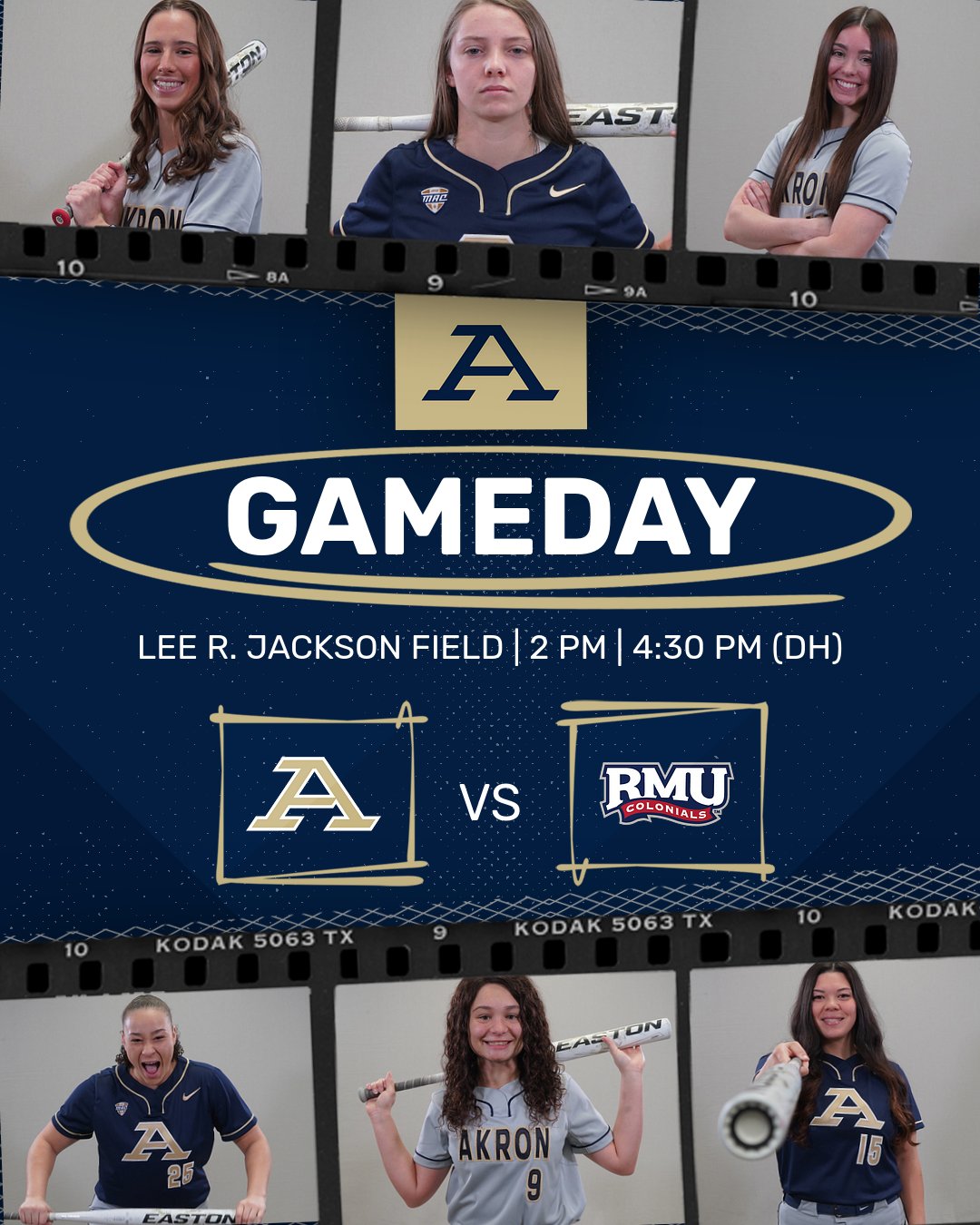 Akron Zips Softball on Twitter "GAMEDAY ‼️ ZipsSB opens home schedule