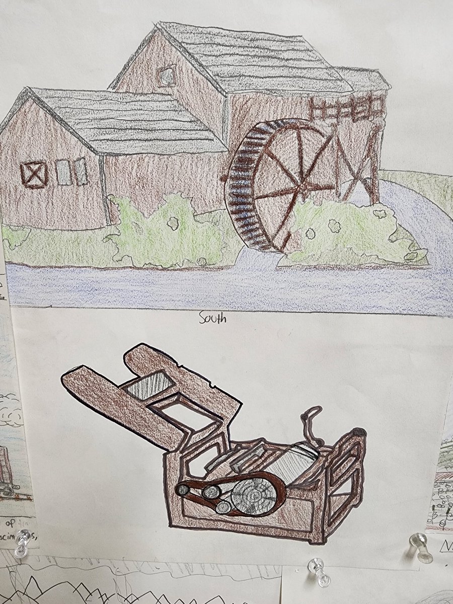 TimBoyle_RMS's tweet image. Ways to contrast the North and South just prior to the Civil War @RMSHanover.  Amazing.