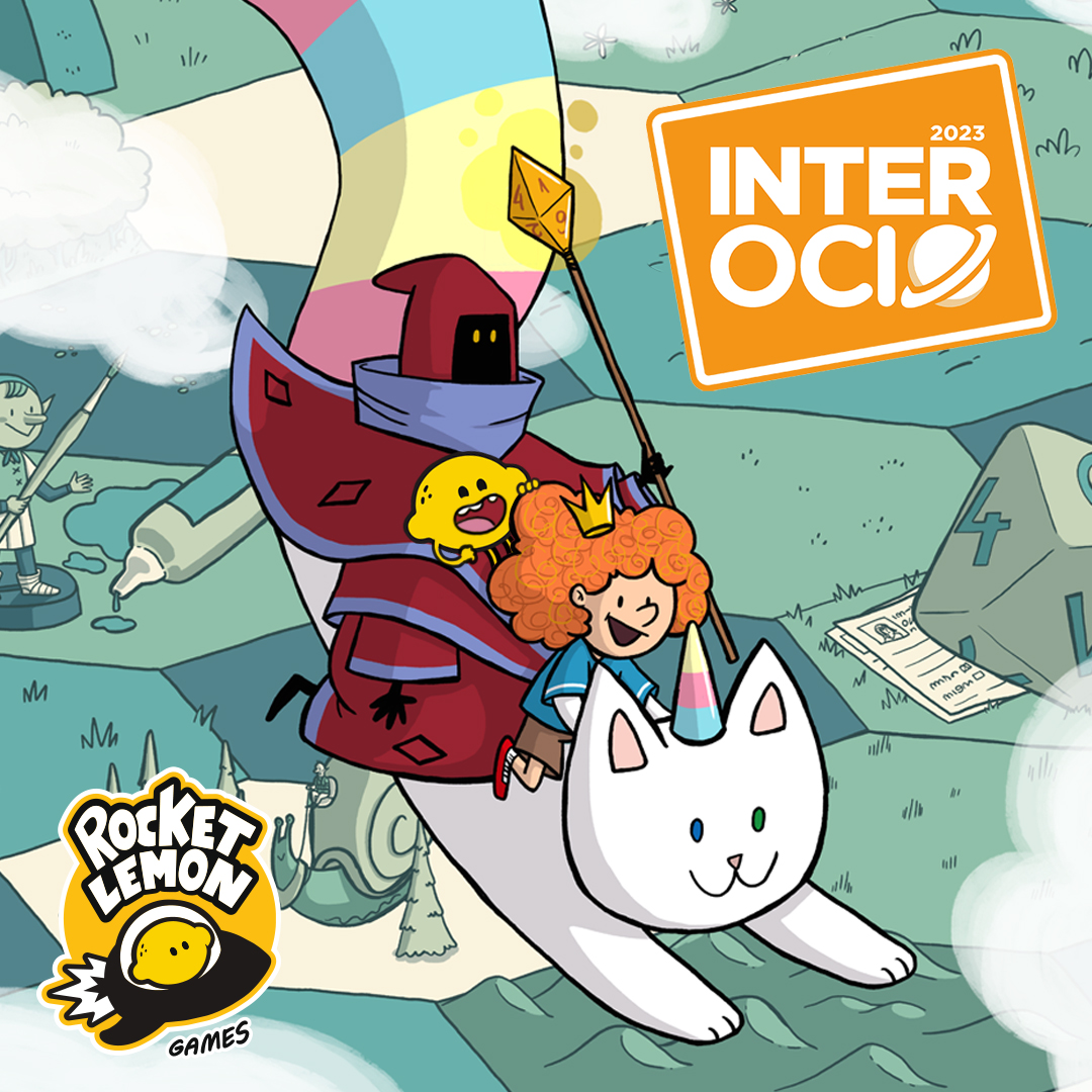 rocketlemon's tweet photo. 🌟¡Nos vemos a final de semana en @FeriaInterOcio ! Te esperamos en el stand DD21😀

#interocio2023 #divertirsejugando #juegosenfamilia #juegosdemesa #aprenderjugando #RabbitzandRobots #Emboscados #DrakkarTumTum #MalTrago #ReyPaparajote 
#rocketlemon  🚀🍋 https://t.co/EJSLK6ubrf