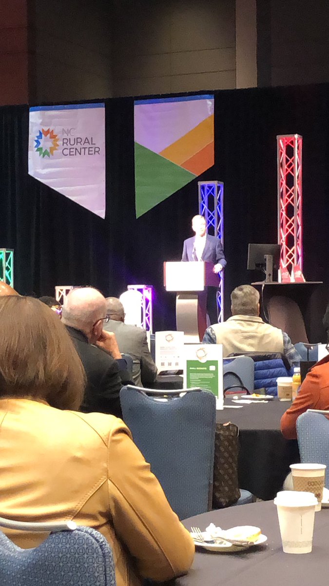 Rural counts! Governor Cooper addressing the NC Rural Summit. #uncpharmacy #ruralhealth