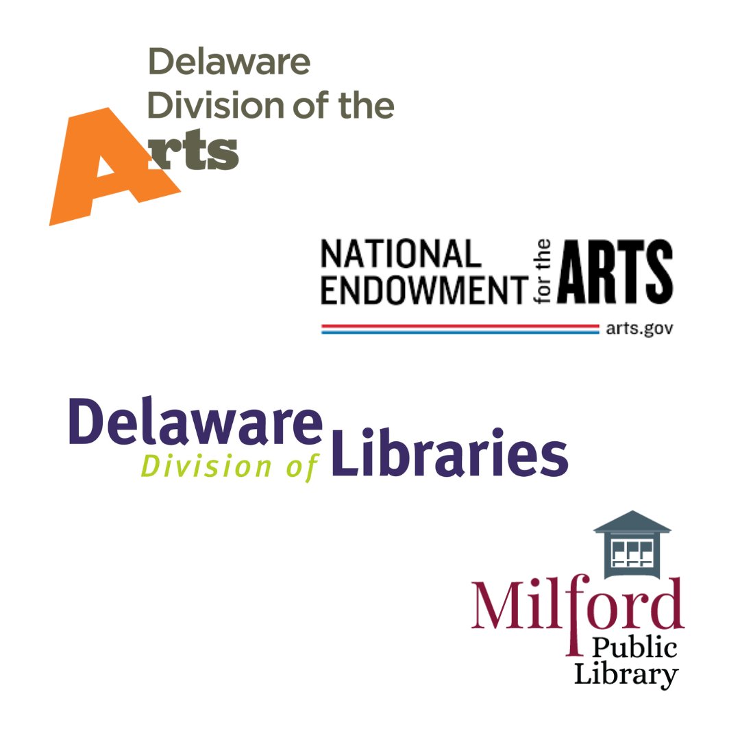 Celebrating creators from the Creative Aging program. RSVP by registering for a "ticket" via eventbrite.com/e/creating-flo….
This program is supported, in part, by a grant from the Delaware Division of the Arts, a state agency, in partnership with the National Endowment for the Arts.