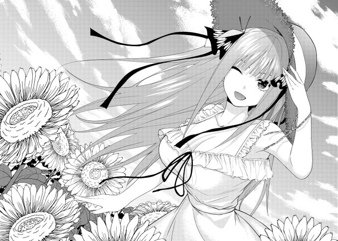 向日葵の少女#五等分の花嫁 #中野二乃 