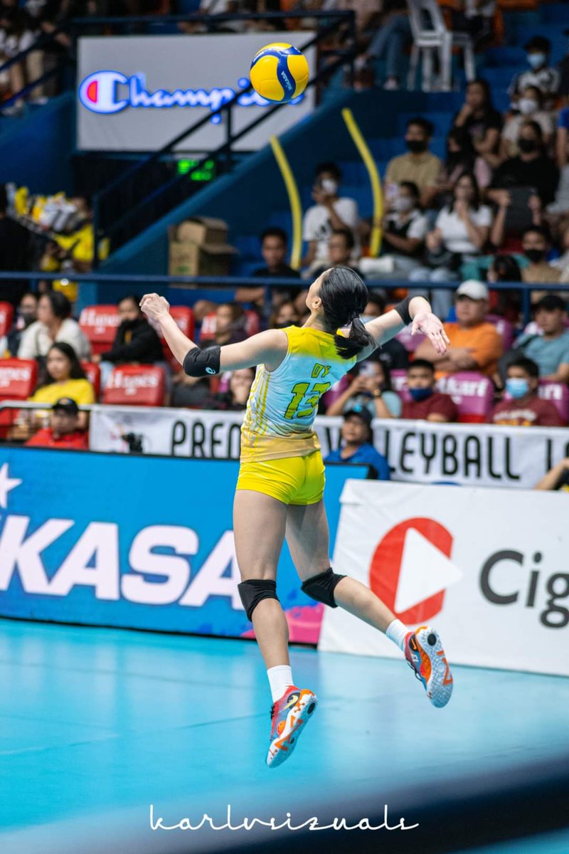 hamadaxasahi_'s tweet photo. It's not the ending we all wanted for Kianna, but it's the ending that F2 needs in order for them to bounce and play harder next season! 🙏💛 

Thank you, Kianna Dy, for being the heart and soul of the team. You're still THE best opposite for us. @KiannaDy 

#PVL2023 https://t.co/P1TKzV8dz7