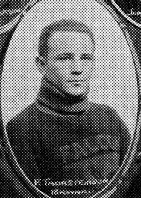 WpgFalcons's tweet photo. #OTD in Winnipeg Falcons history. 21 March 1918, Frank Thorsteinson, who had played with the Falcons before the war, died of wounds he had received about a week previous when his patrol was hit by German gas shells. #RIP @MBHHOF https://t.co/AZqJsnFoG4