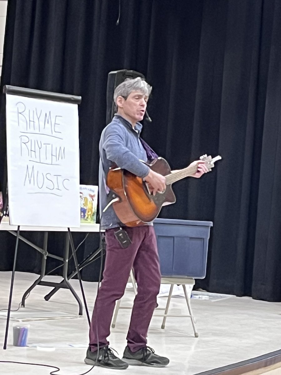 The kids had a great time with <a href="/AllanWolf100/">Allan Wolf</a> yesterday! Be sure to ask your student about the Cultural Arts Program. Thanks to the <a href="/UnitedArtsWake/">United Arts Wake County</a> !