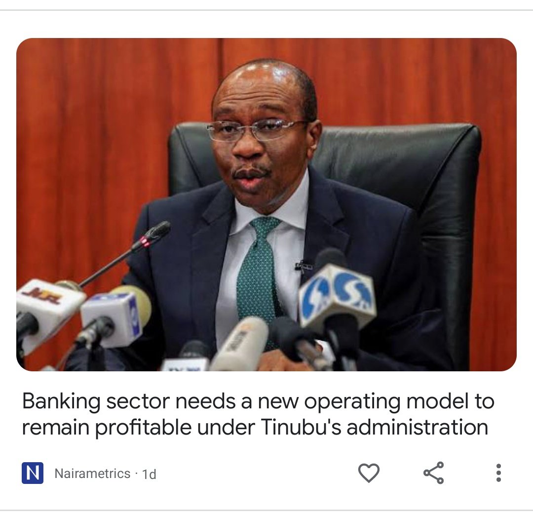 jubreal20's tweet image. Bankers need to start thinking of plan B #Po #Emefiele
