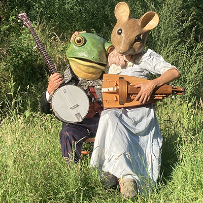 🐭🐸  "Batrachomyomachia ou la bataille des souris et des grenouilles" par la Cie Les Antliaclastes - mailchi.mp/fa49a543e6c4/b…